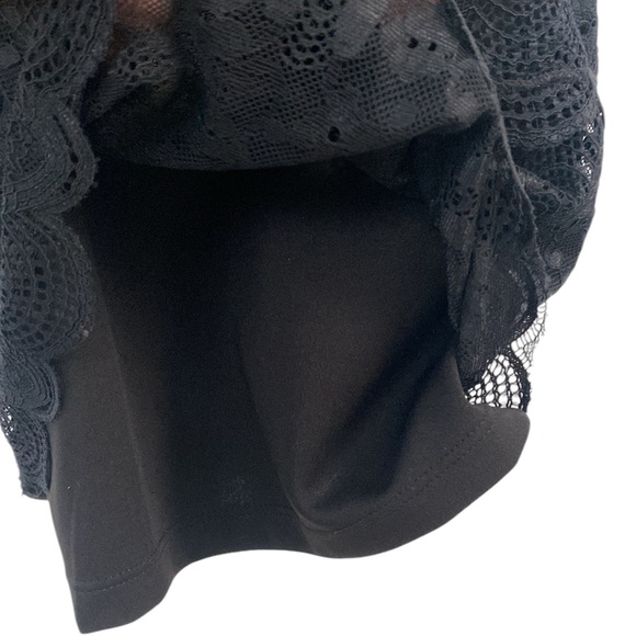 Daisy Fuentes Black Lace Sleeveless Stretchy Dress - Picture 8 of 10